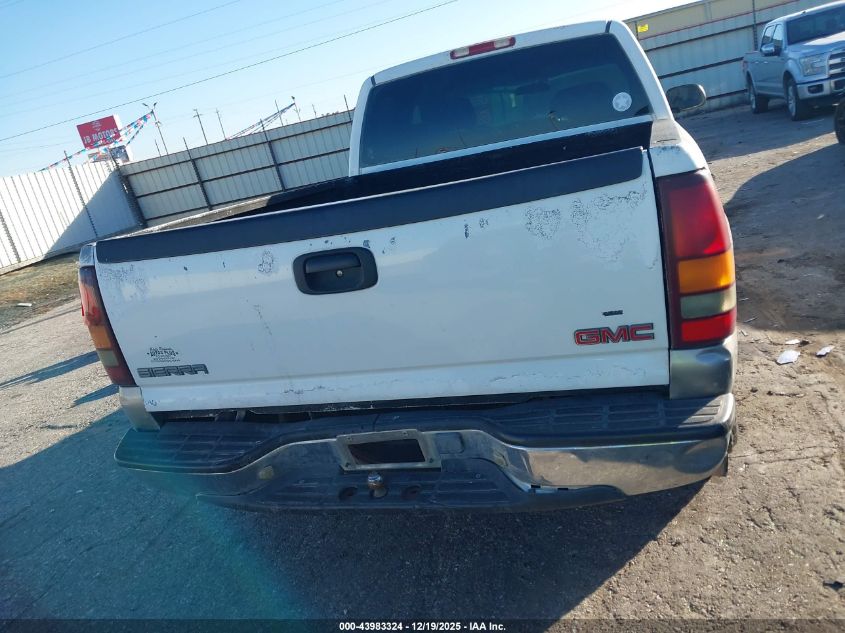 2001 GMC Sierra 1500 Sle VIN: 2GTEC19V011292448 Lot: 43983324
