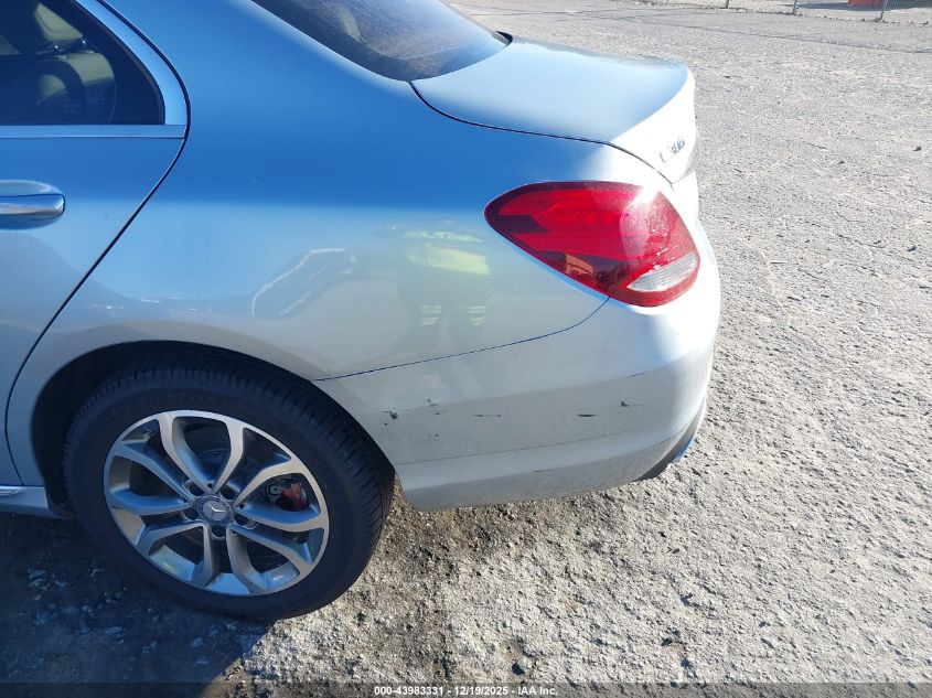 2016 Mercedes-Benz C 300 4Matic VIN: 55SWF4KB2GU141919 Lot: 43983331