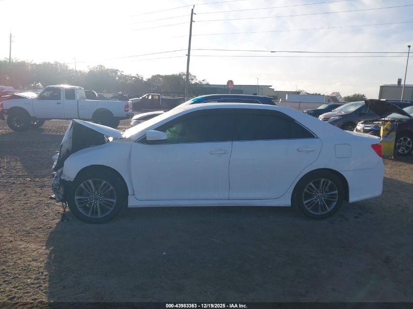 2012 Toyota Camry Se VIN: 4T1BF1FK8CU140845 Lot: 43983363