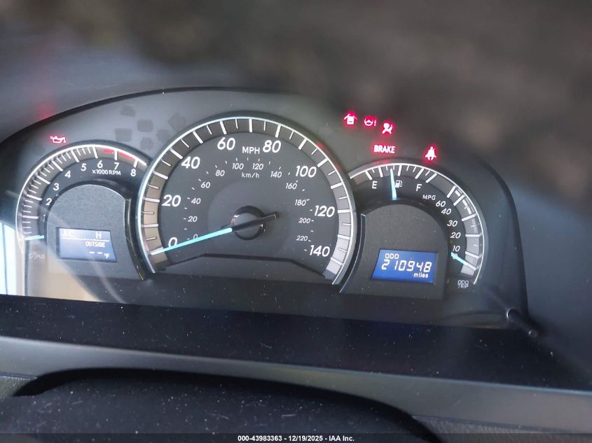 2012 Toyota Camry Se VIN: 4T1BF1FK8CU140845 Lot: 43983363