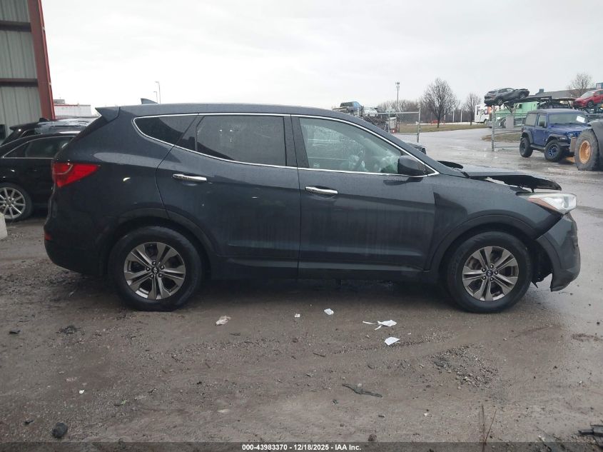 2015 Hyundai Santa Fe Sport 2.4L VIN: 5XYZT3LB9FG259182 Lot: 43983370