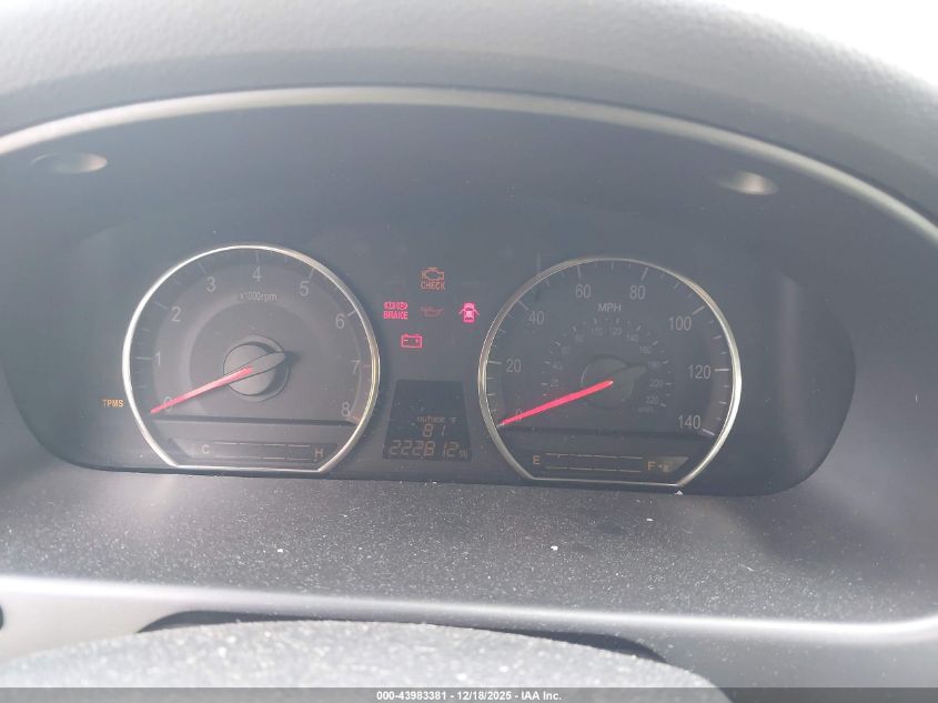 2006 Kia Optima Ex V6 (New)/Lx V6 (New) VIN: KNAGE124965044268 Lot: 43983381