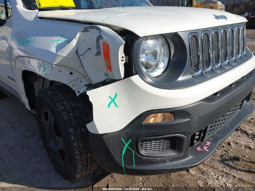 2018 Jeep Renegade Sport 4X4 VIN: ZACCJBAB0JPJ57218 Lot: 43983384