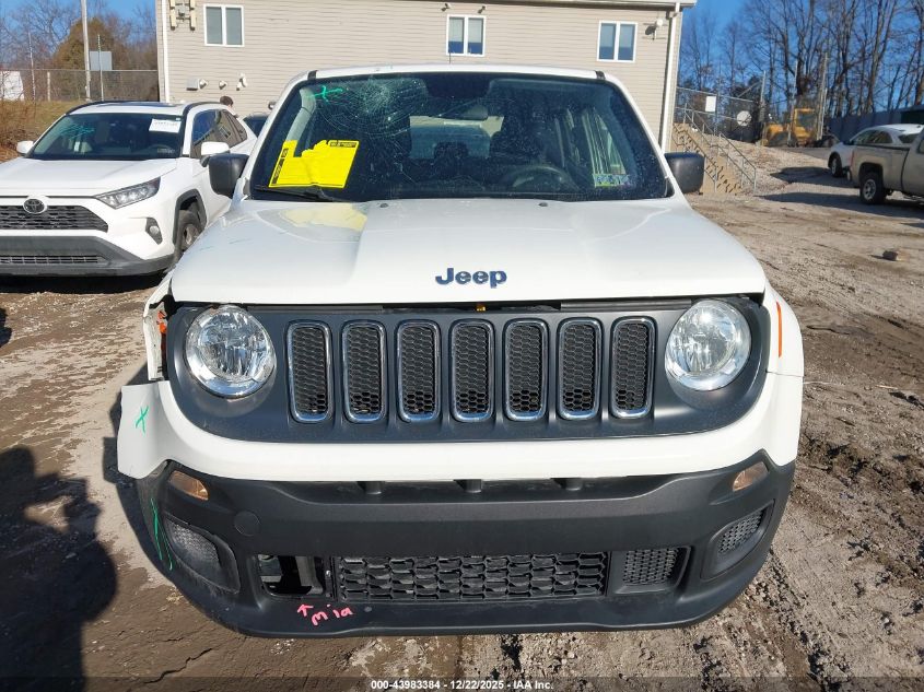 2018 Jeep Renegade Sport 4X4 VIN: ZACCJBAB0JPJ57218 Lot: 43983384