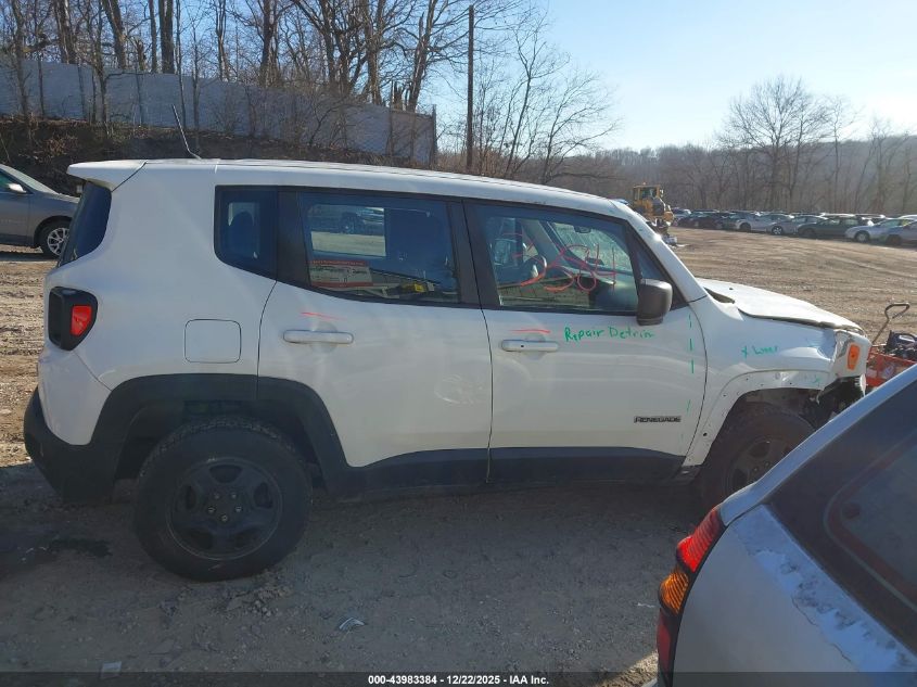 2018 Jeep Renegade Sport 4X4 VIN: ZACCJBAB0JPJ57218 Lot: 43983384