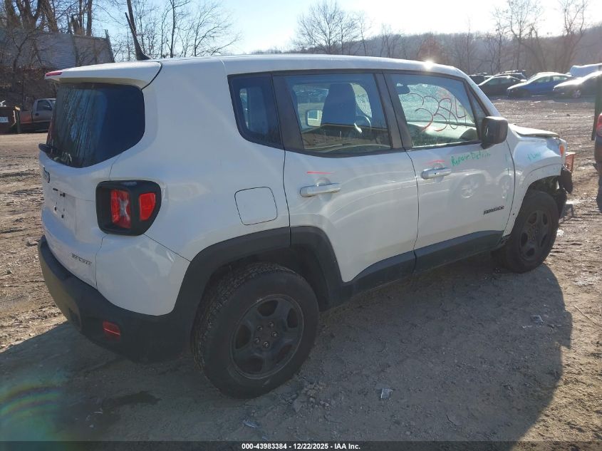2018 Jeep Renegade Sport 4X4 VIN: ZACCJBAB0JPJ57218 Lot: 43983384