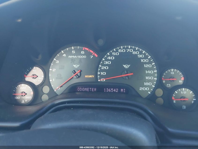 2001 Chevrolet Corvette VIN: 1G1YY22G015126566 Lot: 43983392