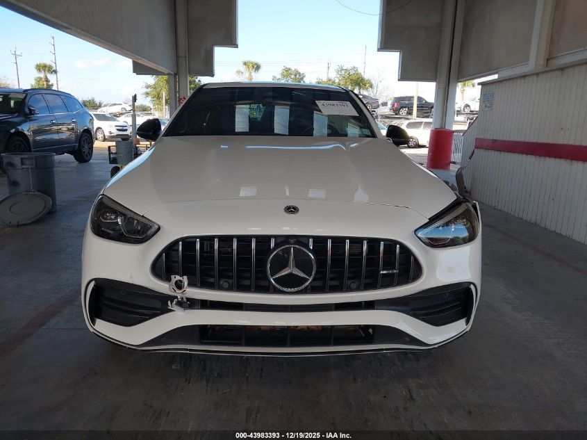 2023 Mercedes-Benz Amg C 43 4Matic VIN: W1KAF8HB3PR078260 Lot: 43983393