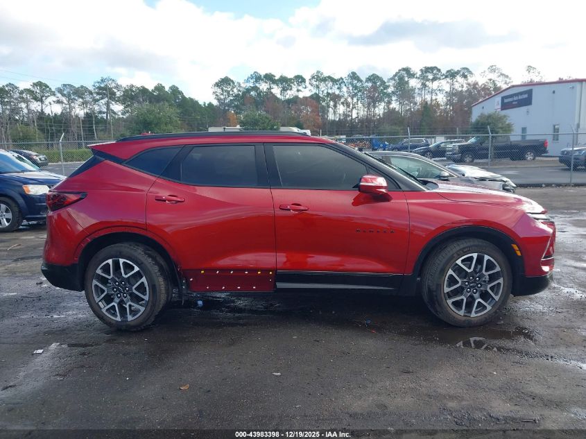 2025 Chevrolet Blazer Fwd Rs VIN: 3GNKBERS7SS113922 Lot: 43983398