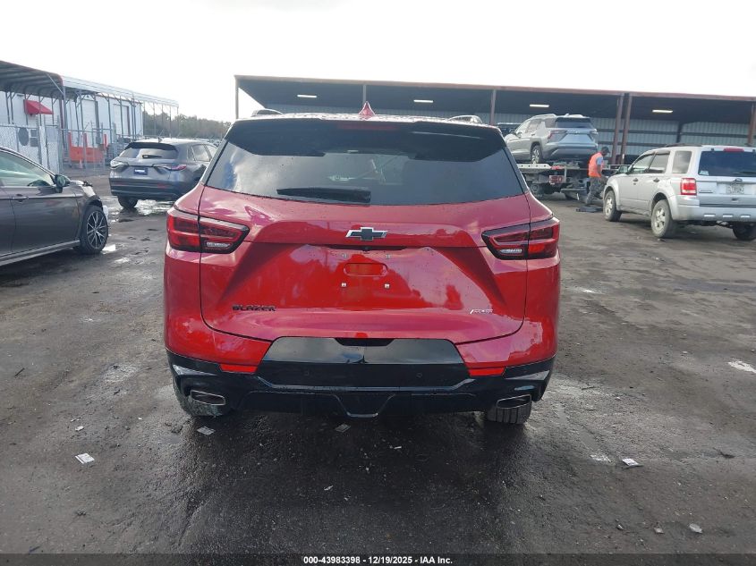 2025 Chevrolet Blazer Fwd Rs VIN: 3GNKBERS7SS113922 Lot: 43983398
