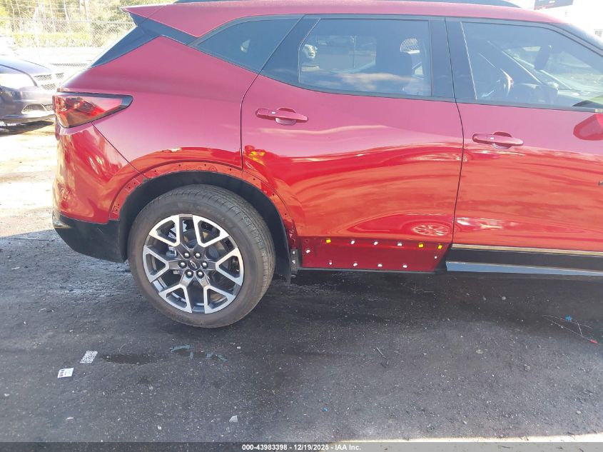 2025 Chevrolet Blazer Fwd Rs VIN: 3GNKBERS7SS113922 Lot: 43983398