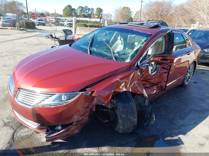2014 Lincoln Mkz VIN: 3LN6L2GK7ER800415 Lot: 43983401