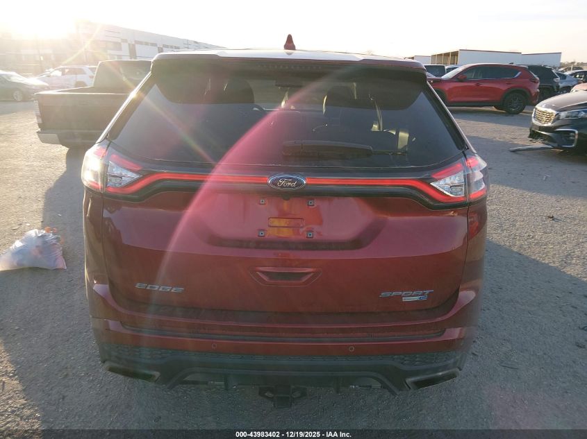 2016 Ford Edge Sport VIN: 2FMPK4AP9GBC51728 Lot: 43983402