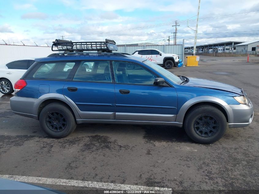 2008 Subaru Outback VIN: 4S4BP60C686326603 Lot: 43983410