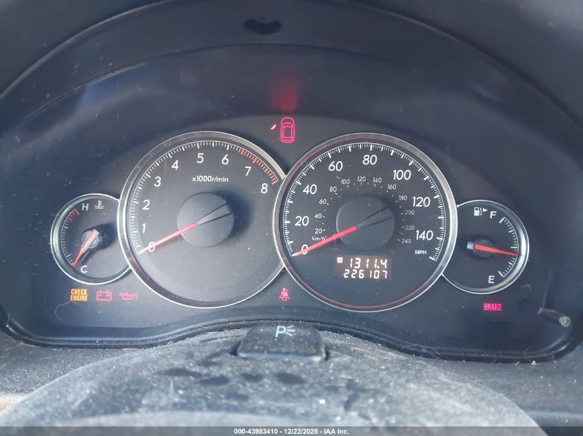 2008 Subaru Outback VIN: 4S4BP60C686326603 Lot: 43983410