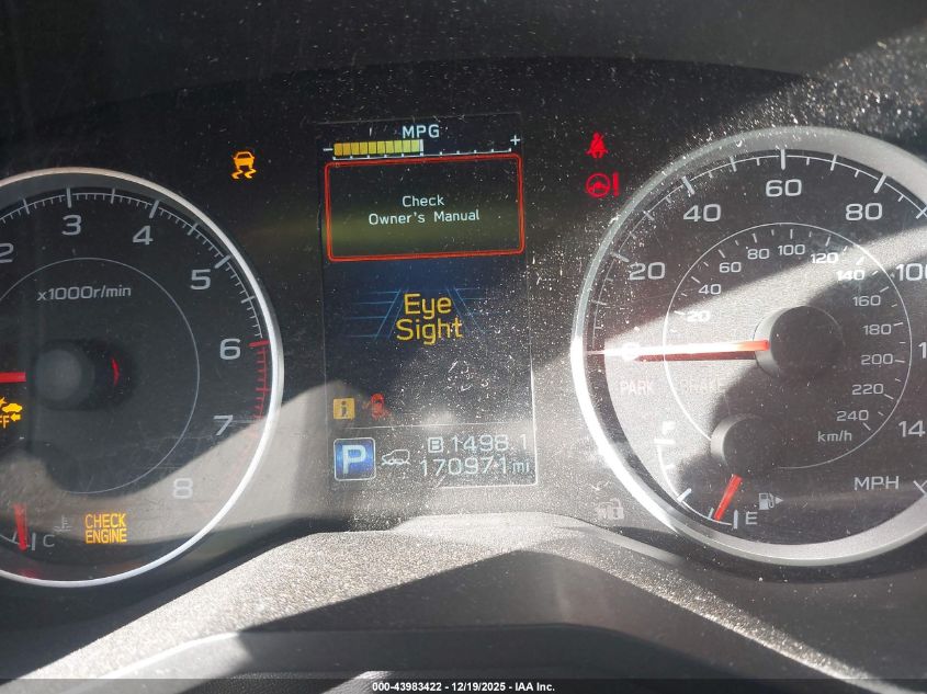 2020 Subaru Ascent Premium VIN: 4S4WMABD5L3407587 Lot: 43983422