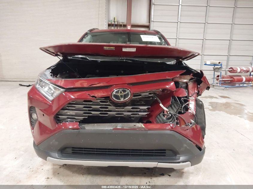 2019 Toyota Rav4 Limited VIN: 2T3Y1RFVXKW027695 Lot: 43983425