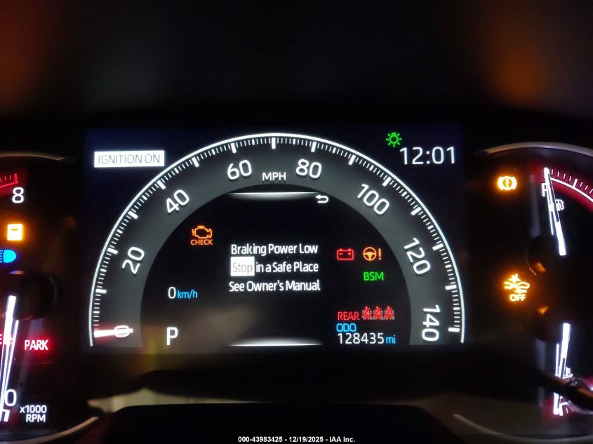 2019 Toyota Rav4 Limited VIN: 2T3Y1RFVXKW027695 Lot: 43983425