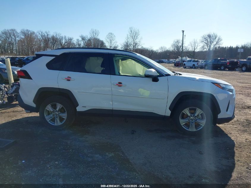 2022 Toyota Rav4 Hybrid Xle VIN: JTMRWRFV1ND159042 Lot: 43983431