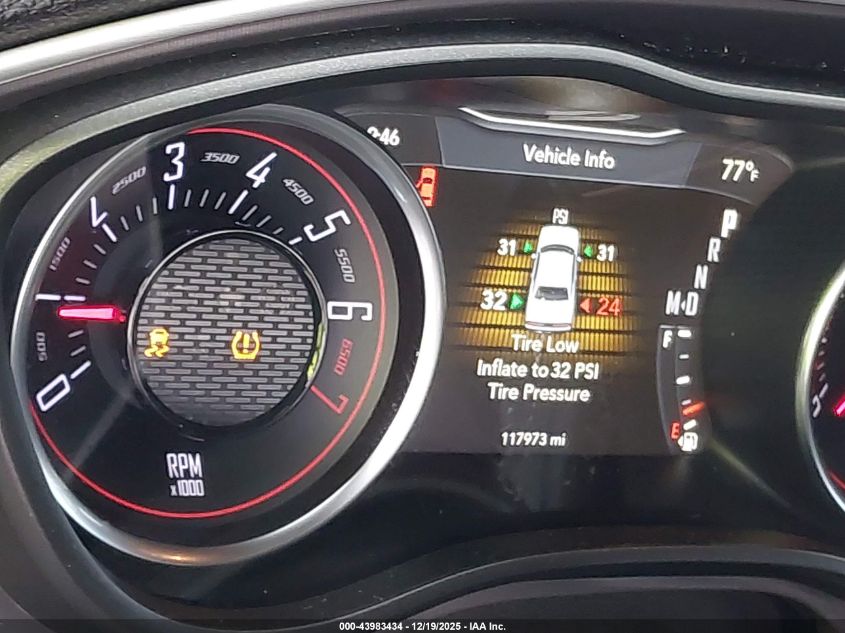 2019 Dodge Challenger Sxt VIN: 2C3CDZAG4KH701791 Lot: 43983434