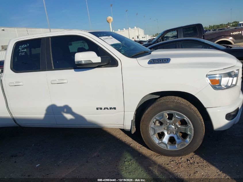 2021 Ram 1500 Big Horn 4X2 6'4 Box VIN: 1C6RREBT8MN712824 Lot: 43983440