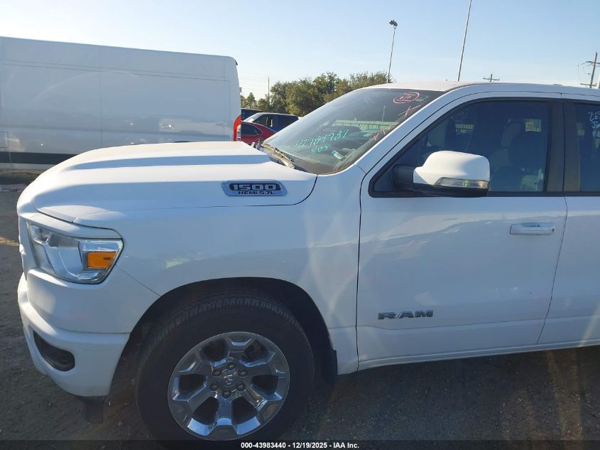2021 Ram 1500 Big Horn 4X2 6'4 Box VIN: 1C6RREBT8MN712824 Lot: 43983440
