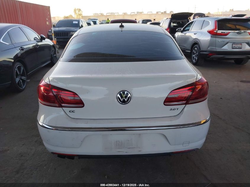 2013 Volkswagen Cc 2.0T Sport Plus VIN: WVWBN7AN2DE507259 Lot: 43983441