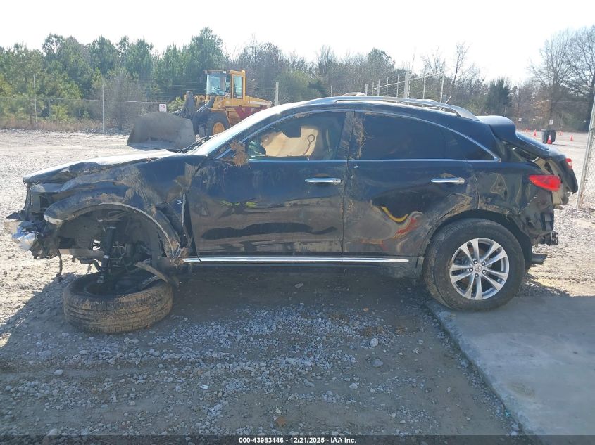 2014 Infiniti Qx70 VIN: JN8CS1MU4EM451768 Lot: 43983446