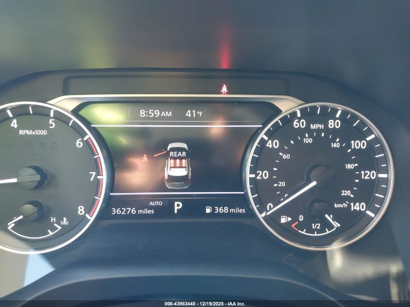 2024 Nissan Rogue Sv Intelligent Awd VIN: JN8BT3BB5RW435756 Lot: 43983448