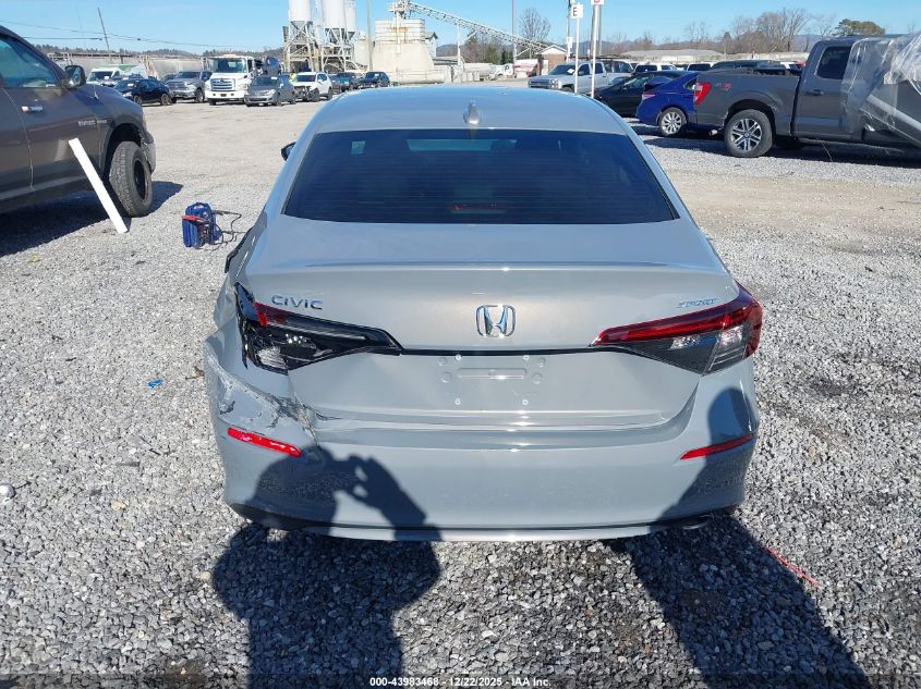 2025 Honda Civic Sport VIN: 2HGFE2F55SH568979 Lot: 43983468