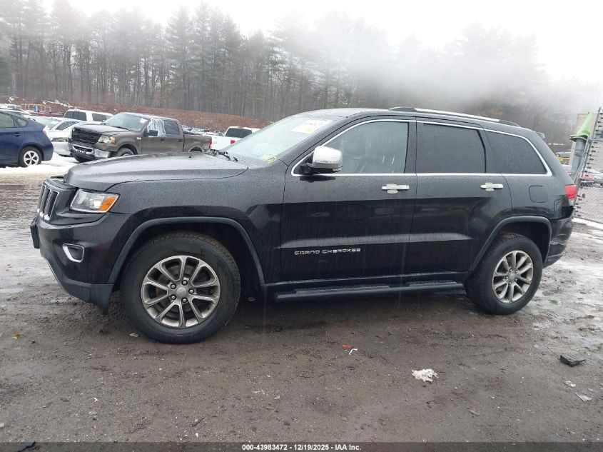 2014 Jeep Grand Cherokee Limited VIN: 1C4RJFBG0EC395238 Lot: 43983472