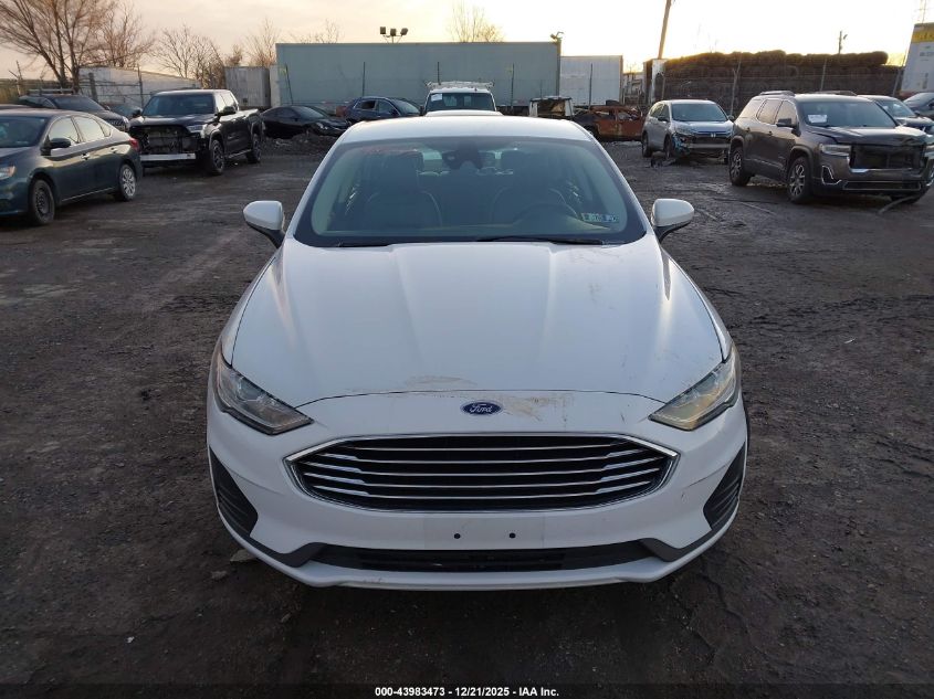 2020 Ford Fusion Hybrid Se VIN: 3FA6P0LU8LR183176 Lot: 43983473