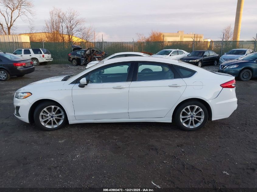 2020 Ford Fusion Hybrid Se VIN: 3FA6P0LU8LR183176 Lot: 43983473