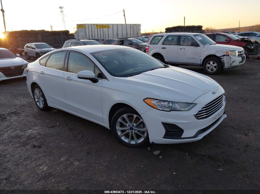 2020 Ford Fusion Hybrid Se VIN: 3FA6P0LU8LR183176 Lot: 43983473