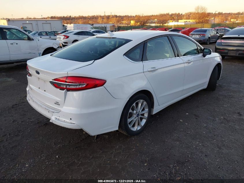 2020 Ford Fusion Hybrid Se VIN: 3FA6P0LU8LR183176 Lot: 43983473