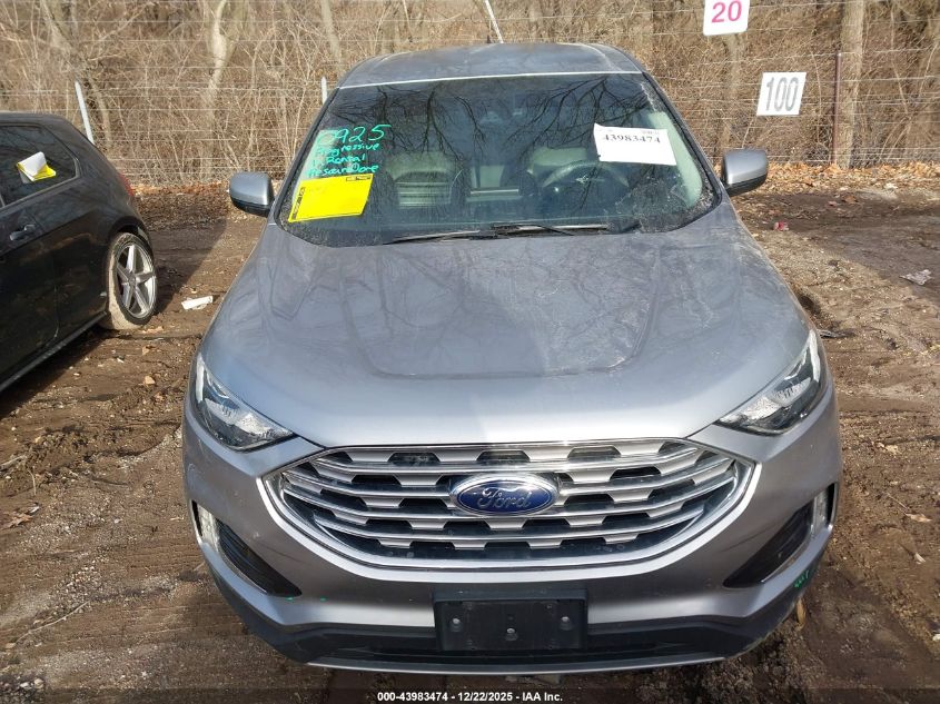 2021 Ford Edge Sel VIN: 2FMPK3J92MBA04011 Lot: 43983474