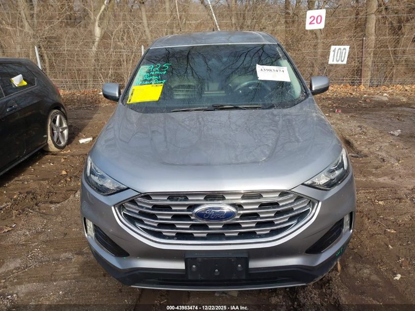 2021 Ford Edge Sel VIN: 2FMPK3J92MBA04011 Lot: 43983474