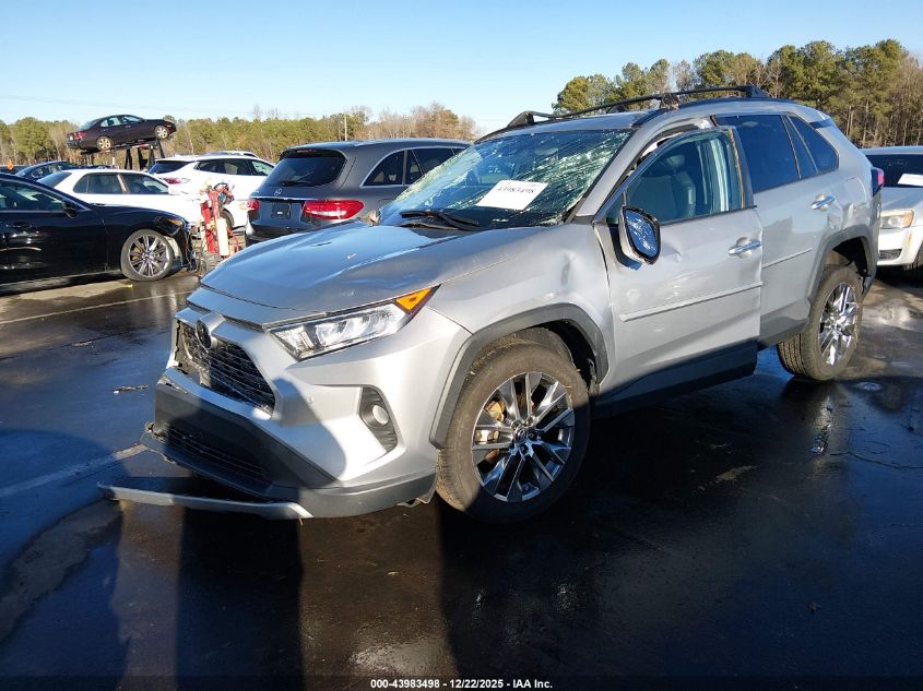 2019 Toyota Rav4 Limited VIN: 2T3Y1RFV4KC010764 Lot: 43983498