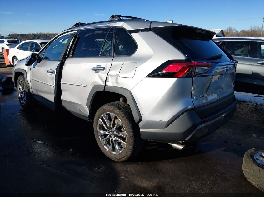 2019 Toyota Rav4 Limited VIN: 2T3Y1RFV4KC010764 Lot: 43983498