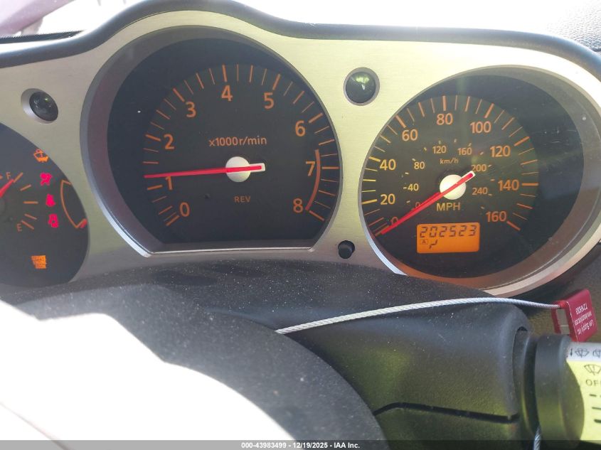 2004 Nissan 350Z VIN: JN1AZ34D64M102316 Lot: 43983499