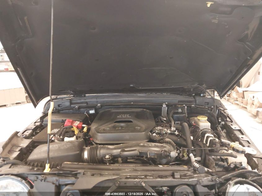 2021 Jeep Wrangler Willys Sport 4X4 VIN: 1C4GJXAN6MW849941 Lot: 43983503