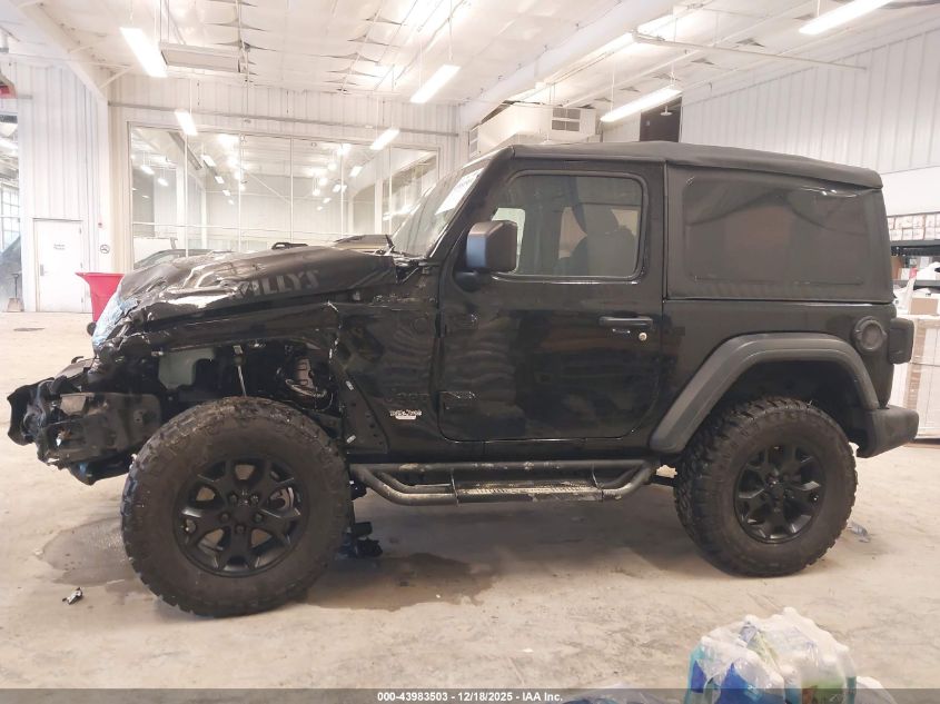 2021 Jeep Wrangler Willys Sport 4X4 VIN: 1C4GJXAN6MW849941 Lot: 43983503