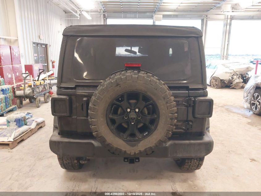 2021 Jeep Wrangler Willys Sport 4X4 VIN: 1C4GJXAN6MW849941 Lot: 43983503