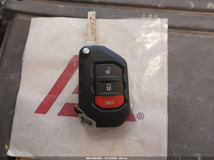 2021 Jeep Wrangler Willys Sport 4X4 VIN: 1C4GJXAN6MW849941 Lot: 43983503