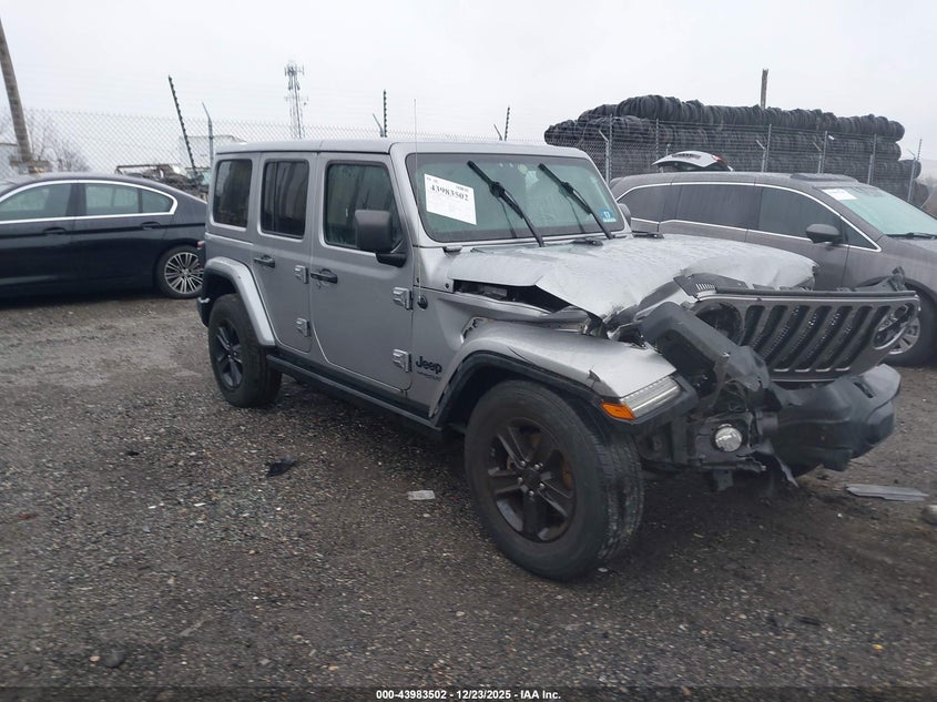 1C4HJXEG0LW282477 2020 Jeep Wrangler Unlimited Sahara Altitude 4X4 auction photo 1