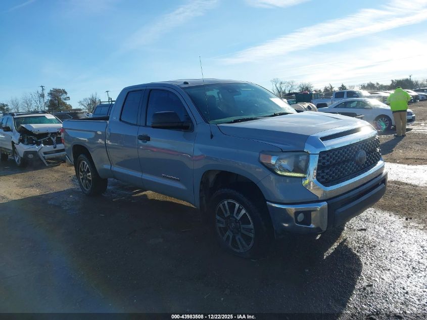 2018 Toyota Tundra Sr5 4.6L V8 VIN: 5TFUM5F19JX077252 Lot: 43983508