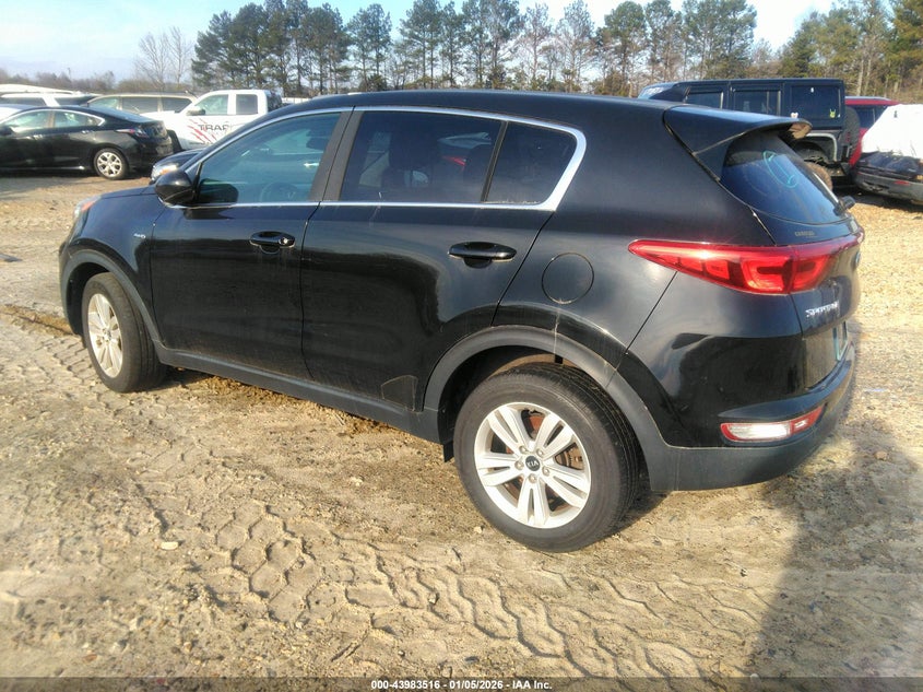 VIN KNDPMCAC9H7218552 2017 KIA SPORTAGE LX
