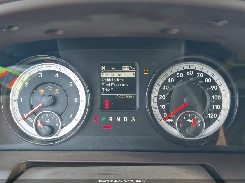 2014 Ram 1500 Lone Star VIN: 1C6RR6TT1ES206341 Lot: 43983526