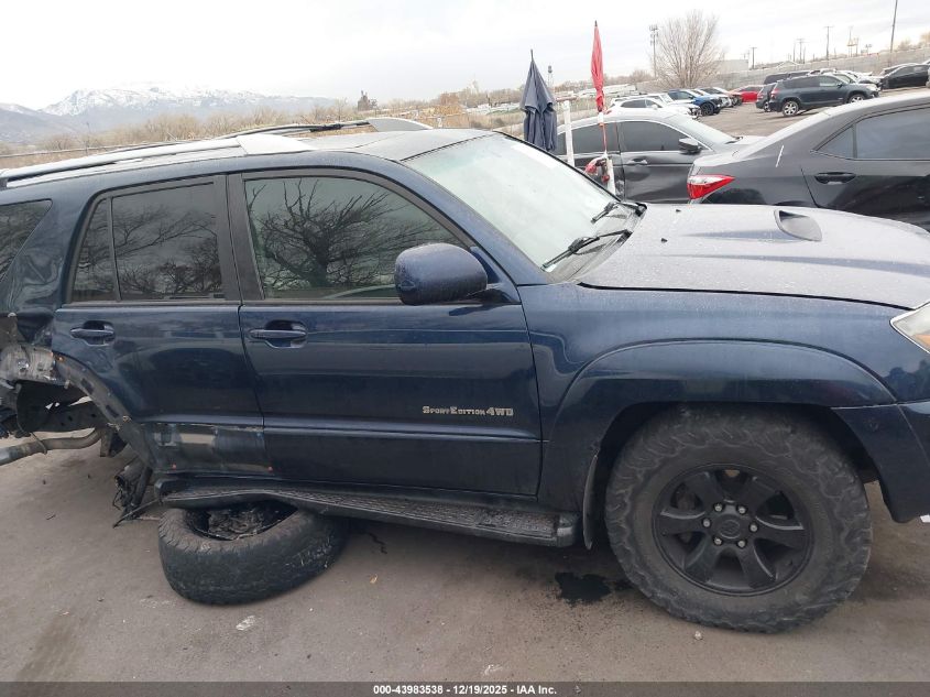 2005 Toyota 4Runner Sr5 Sport V6 VIN: JTEBU14R158050518 Lot: 43983538