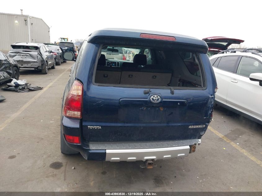 2005 Toyota 4Runner Sr5 Sport V6 VIN: JTEBU14R158050518 Lot: 43983538